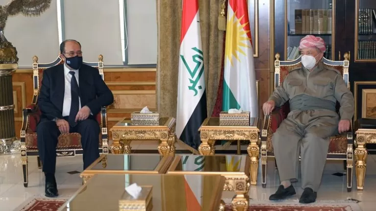 Serok Barzanî û Nûrî Malikî civiyan