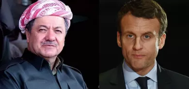 Macron serdana Hewlêrê dike û ligel Serok Barzanî dicive