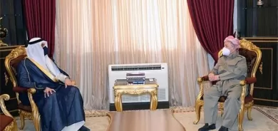 President Masoud Barzani receives Abdullah Hamidi Ajil Yawar