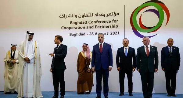 Afghanistan overshadows Iraq summit as Macron warns against IS