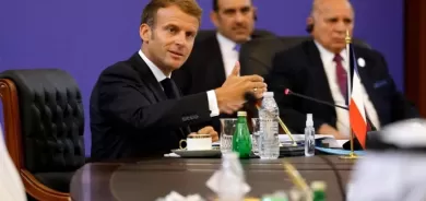 ماكرون : قواتنا باقية في العراق ما دام يريد ذلك