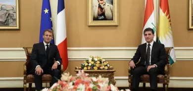 Nêçîrvan Barzanî: Li gel Macron behsa çend mijarên girîng dikin