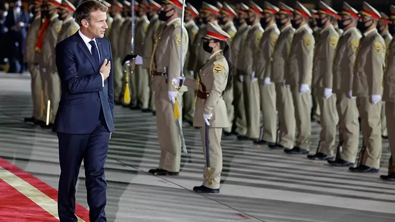 Medyaya Fransa: Hevdîtina Macron bi Serok Barzanî re ji bo rêzgirtina li Pêşmerge ye