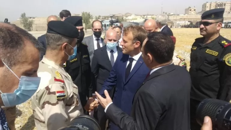 Macron li Mûsilê ye