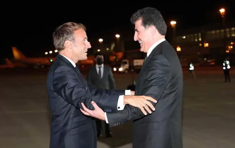 نيجيرفان بارزاني يثني على دعم فرنسا المستمر للعراق وإقليم كوردستان