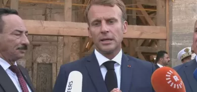 ماكرون : هجمات داعش طالت جميع الأديان حتى المسلمين