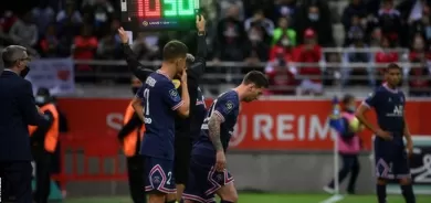 ليونيل ميسي يظهر لأول مرة ضمن صفوف باريس سان جيرمان