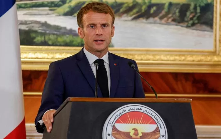 Macron di civînên xwe de behsa Rojavayê Kurdistanê kir