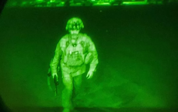 Leşkerê dawî yê Amerîkayê ji Efxanistanê derket