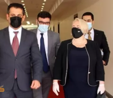 کونسڵی گشتی بەریتانیا سەردانی وەزارەتی تەندروستی دەکات.