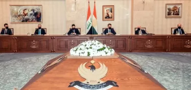 ئەمڕۆ چوارشەممە  بە سەرپەرشتی مەسرور بارزانی سەرۆکی ئەنجومەنی وەزیرانی هەرێمی کوردستان  ئەنجومەنی وەزیرانی هەرێمی کوردستان کۆبووەوە .