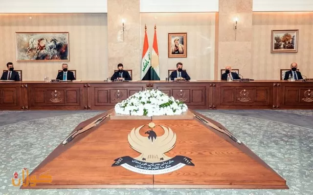 ئەمڕۆ چوارشەممە  بە سەرپەرشتی مەسرور بارزانی سەرۆکی ئەنجومەنی وەزیرانی هەرێمی کوردستان  ئەنجومەنی وەزیرانی هەرێمی کوردستان کۆبووەوە .