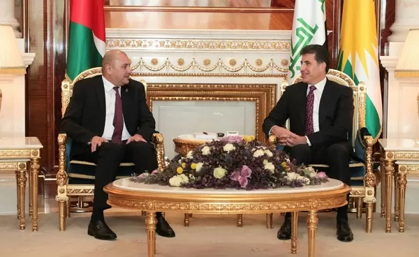 Kurdistan Region President meets with Speaker of Jordan’s Parliament