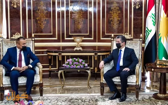 سەرۆکی حکومەتی هەرێمی کوردستان پێشوازی لە سەرۆکی دەستەی دەستپاکی دەکات