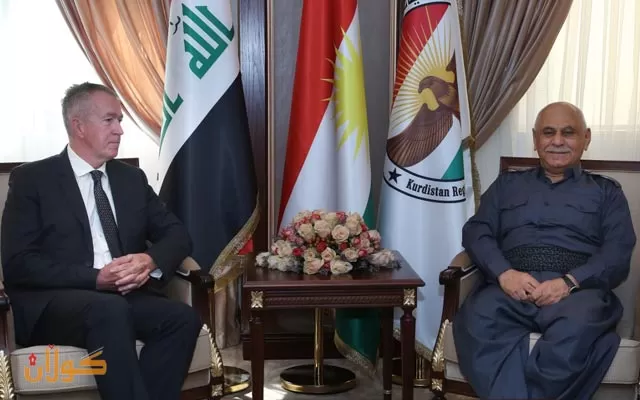 جێگری سەرۆکی هه‌رێمی كوردستان پێشوازی لە شاندێکی دیپلۆماسی و سەربازیی هەنگاری کرد