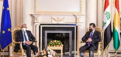 سەرۆکی حکومەتی هەرێمی کوردستان پێشوازی لە جێگری سەرۆكی كۆمسیۆنی ئەوروپا و بەرپرسی سیاسەتی دەرەوە و ئاسایشی یەکێتیی ئەوروپا دەکات