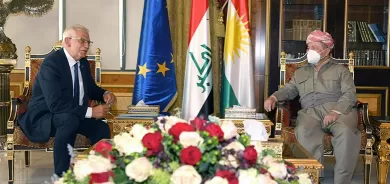 الرئيس بارزاني للاتحاد الأوروبي: تهديدات الإرهاب قائمة وأسباب ظهور داعش لا تزال دون حل