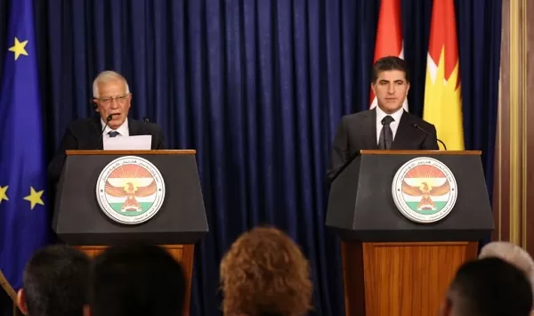 Kurdistan Region President meets with EU high delegation