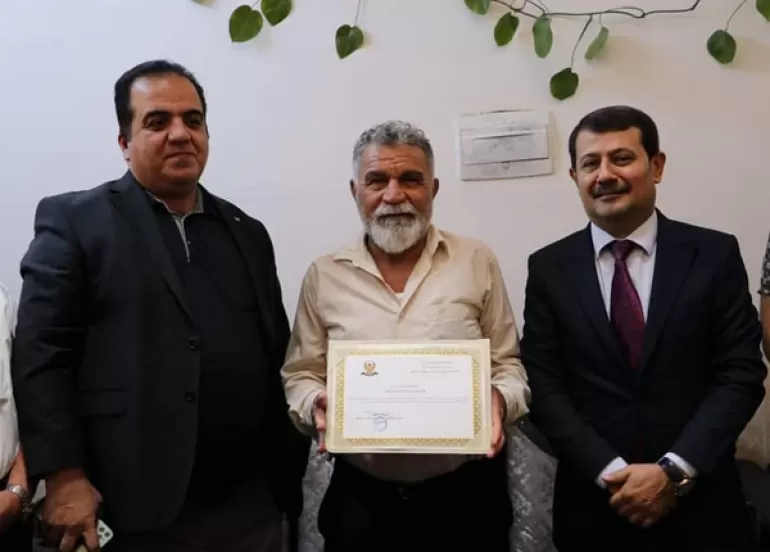 لە شاری هەولێر دوو هونەرمەندی بە ئەزموون ڕێزیان لێنرا