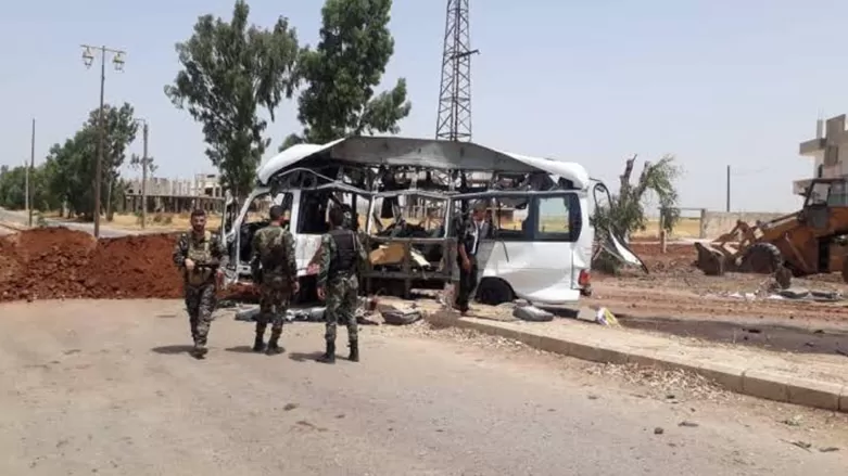 Li Der’ayê 7 leşkerên Sûriyê di teqînekê de hatin kuştin
