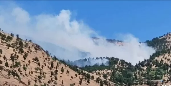 Iran bombed several areas in the Kurdistan Region