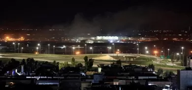 Êrîş li ser Balafirgeha Navdewletî ya Hewlêrê hat kirin