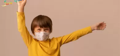 باشترین جۆری ماسك بۆ خۆپاراستنی منداڵان لە كۆڤید19