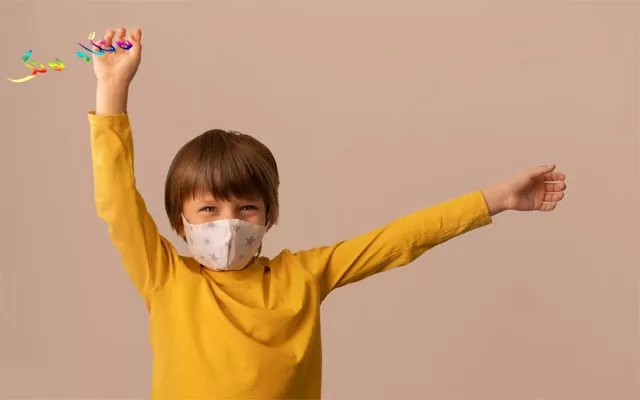 باشترین جۆری ماسك بۆ خۆپاراستنی منداڵان لە كۆڤید19