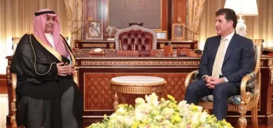 سەرۆکى هەرێمى کوردستان پێشوازى لە باڵیۆزى سعوودیە کرد