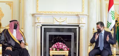 سەرۆکی حکومەتی هەرێمی کوردستان پێشوازی له باڵیۆزی عەرەبستانیی سعودی دەکات