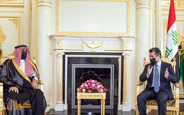 سەرۆکی حکومەتی هەرێمی کوردستان پێشوازی له باڵیۆزی عەرەبستانیی سعودی دەکات