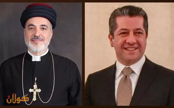 سەرۆکی حکومەتی هەرێمی کوردستان پیرۆزبایی لە پاتریارکی کەنیسەى ڕۆژهەڵاتیى ئاشوورى دەکات