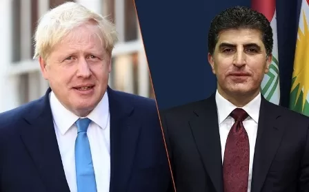 نيجيرفان بارزاني يعزي رئيس الوزراء البريطاني بوفاة والدته