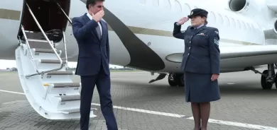 President Nechirvan Barzani arrives in London