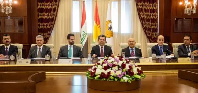 مجلس وزراء كوردستان يجتمع ويبحث عدة مواضيع