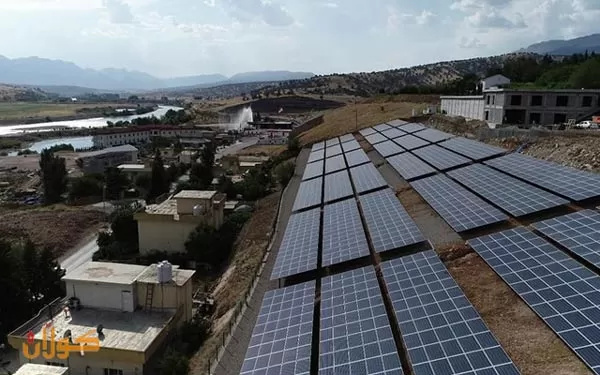 گەورەترین پرۆژەی بەرهەمهێنانی کارەبا بە وزەی خۆر لەسەر ئاستی عێراق و هەرێمی کوردستان لە قەزای مێرگەسۆر دەکرێتەوە.