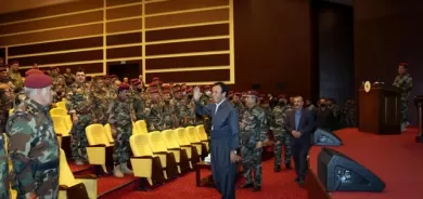 ئەنجوومەنی سەكردایەتی پارتی لە پارێزگای هەولیر لەگەڵ ئەفسەرانی فەرماندەیی كۆبۆەوە