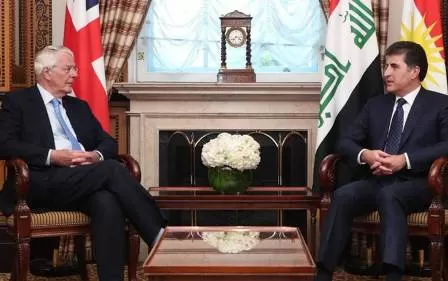 نيجيرفان بارزاني لجون ميجر: الكورد لن ينسوا صداقتكم وتعاطفكم معه