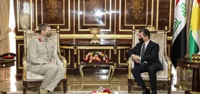 PM Barzani receives Deputy Commanding General of the Combined Joint Task Force in Iraq and Syria