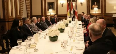 Serokê herêma Kurdistanê li gel Parlementerên dostên Kurdistanê civiya