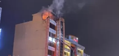 لە هەولێر ئاگر لە هۆتێلێك كەوتەوەو دوو كەس گیانیان لەدەستدا