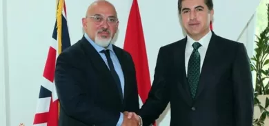 سه‌رۆكى هه‌رێمى كوردستان له‌گه‌ڵ وه‌زيرى په‌روه‌رده‌ى به‌ريتانيا كۆبووه‌وه‌