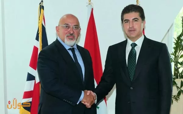 سه‌رۆكى هه‌رێمى كوردستان له‌گه‌ڵ وه‌زيرى په‌روه‌رده‌ى به‌ريتانيا كۆبووه‌وه‌