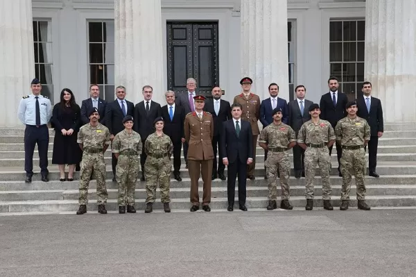 President Nechirvan Barzani visits Royal Military Academy Sandhurst in London