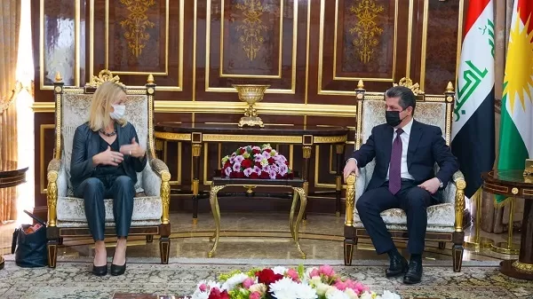 PM Barzani receives EU envoy to monitor Iraqi elections