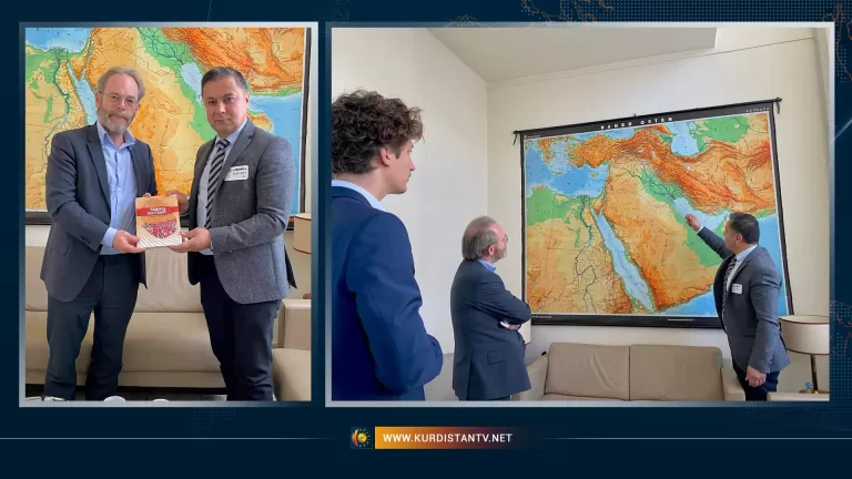 Pirtûka Serok Barzanî pêşkêşî parlementoya Belcîkayê hate kirin