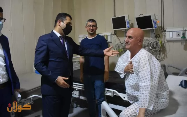 سلێمانی ... بەسەرکردنەوەی نەخۆشخانەی پسپۆڕیەکانی دڵ ...