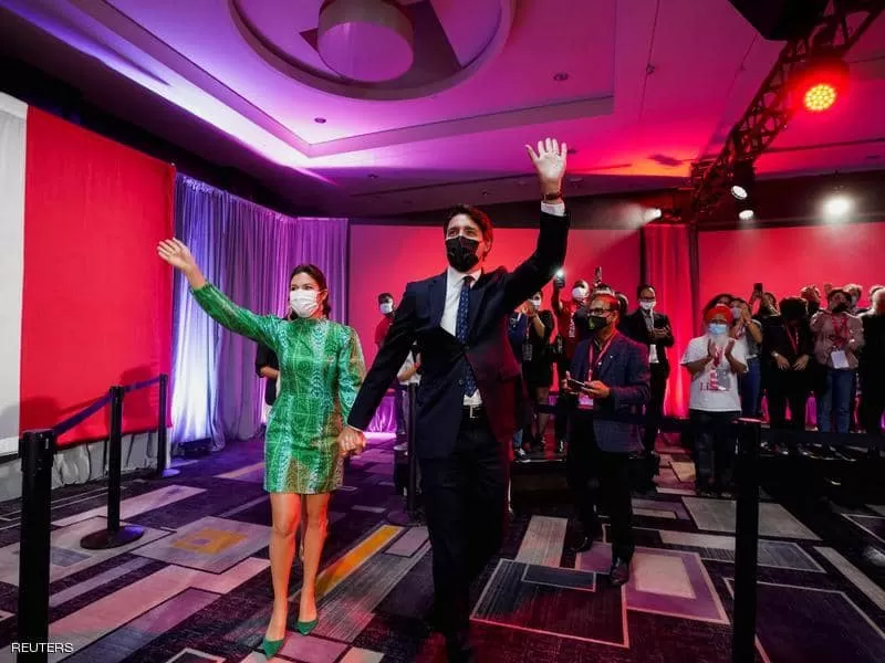 كندا.. ترودو يفوز بولاية ثالثة ومنافسوه يقرون بالهزيمة