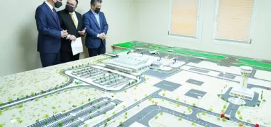 سەرۆکی حکومەتی هەرێمی کوردستان سەردانی پڕۆژەی دروستکردنی فڕۆکەخانەی نێودەوڵەتیی دهۆک دەکات