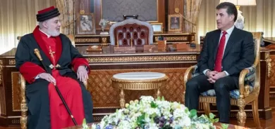 سه‌رۆكى هه‌رێمى كوردستان پێشوازى له‌ پاترياركى كه‌نيسه‌ى ڕۆژهه‌ڵاتى ئاشوورى كرد